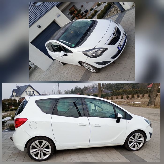 Opel Meriva B 2012 r. 1.4 Turbo 140 km tylko 135 tkm, bogata wersja