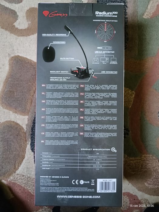 Mikrofon Genesis Radium 100 z gwarancją