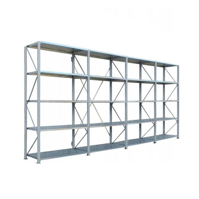 Regał metalowy półkowy M29 – 20 półek – 100kg - Regały magazynowe