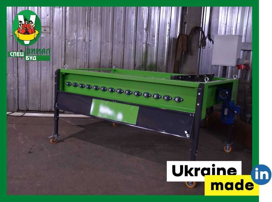 Щіточна машина для сухого очищення овочів BRUSHER ВИМАЛСПЕЦБУД