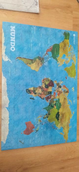 Puzzle - Mapa Mundi