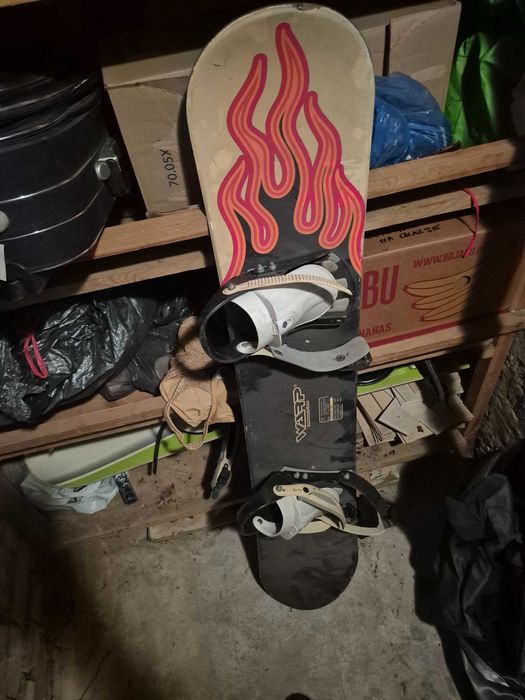 Snowboard 150cm i 130 cm i narty 170 cm