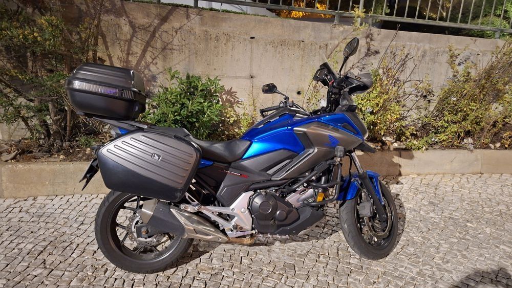Honda nc750 com malas e PPF