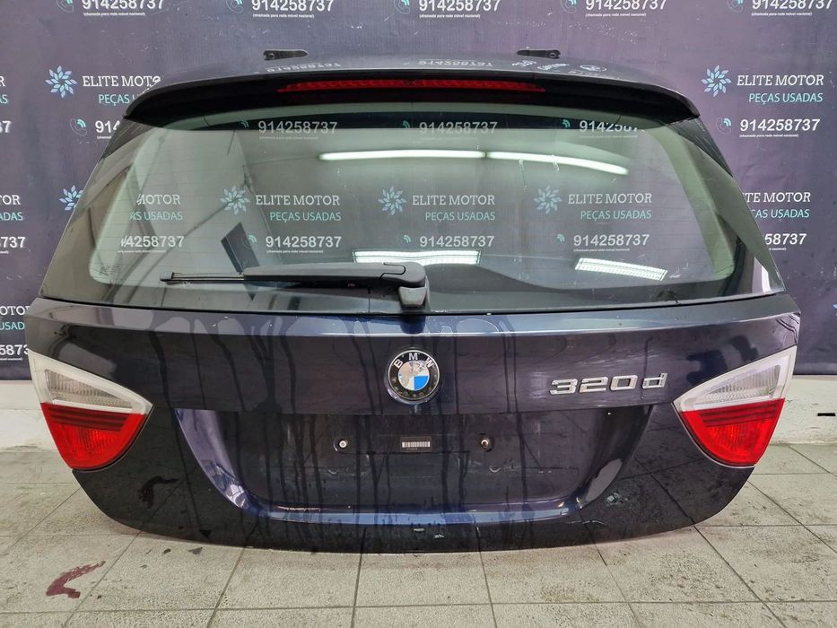 Tampa da mala usada BMW SERIE 3 E91 320D PRE LCI CARRINHA ENVIO