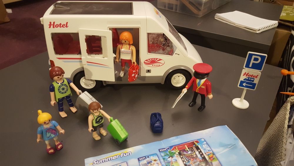 Zestaw Playmobil 5267 Bus Hotelowy wakacje samochód + akcesoria