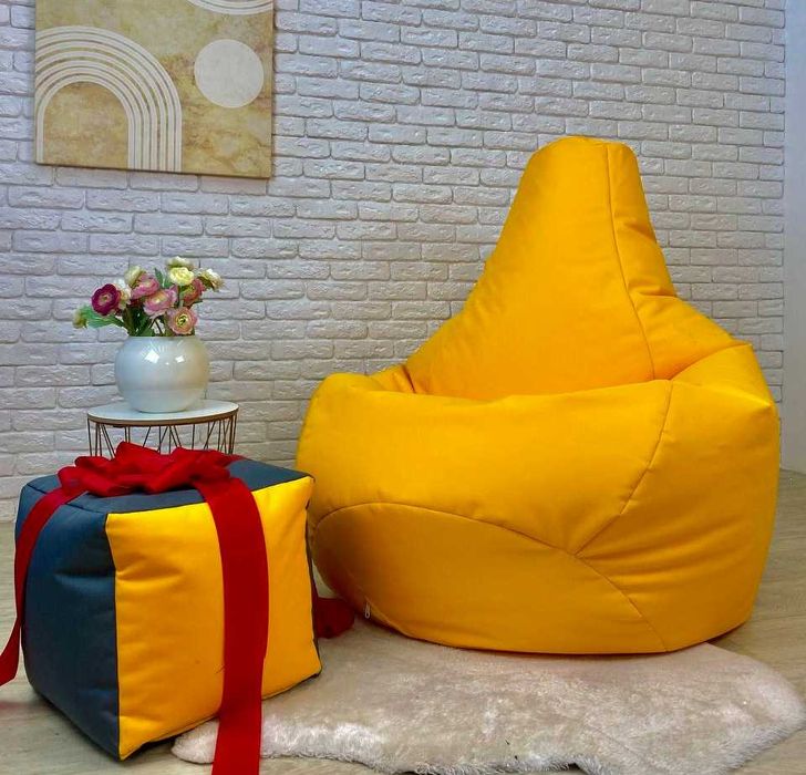 Крісло Мішок, Крісло Груша, М'які меблі від Виробника, Пуфи, М'ячі ОПТ