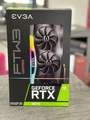 Nvidia EVGA RTX 3070 FTW3 Placa grafica NOVA