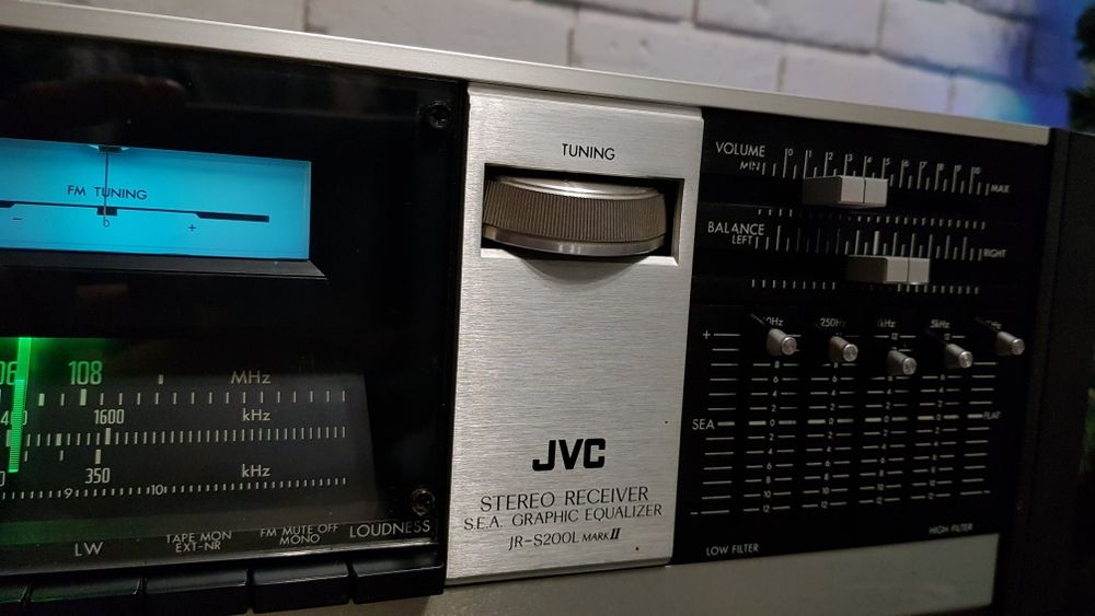 Piękny JVC JR-S200L Mark II  vintage z pazurem. Made In Japan.