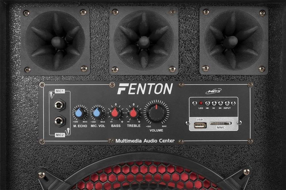 Активні колонки Fenton SPB-12 800W BT/USB/SD Акустична система