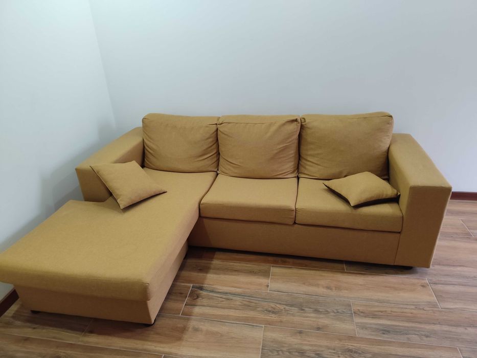 Sofá chaise long reversível