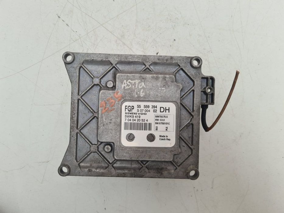CENTRALINA SIEMENS | REF. 5WK9 419 - FGP 55 559 394 | OPEL ASTRA 1.6