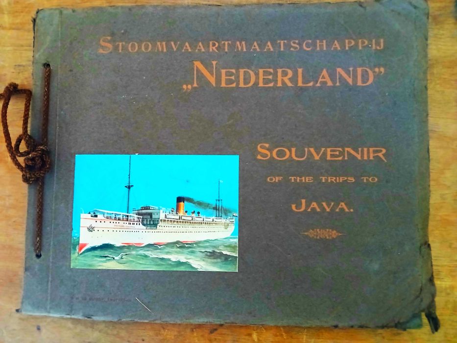 Álbum cromos cigarros Marinha Mercante e álbum "... Viagens para Java"