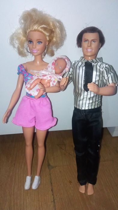 Семья барби кен Mattel сім'я барбі муж жена мальчик