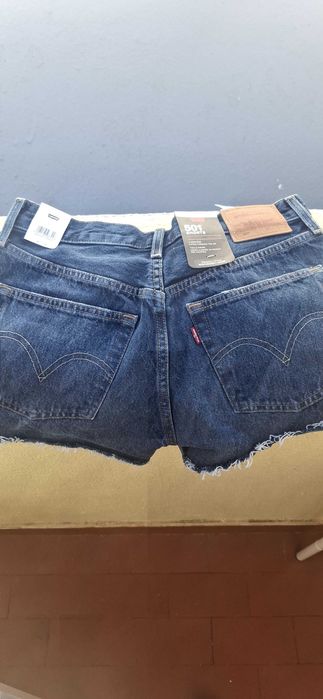 Calção de ganga Levis 501 novos