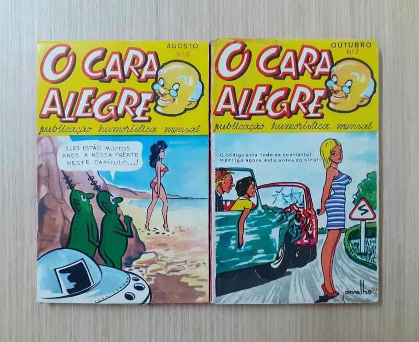 Revistas O Cara Alegre (BD humorística)
