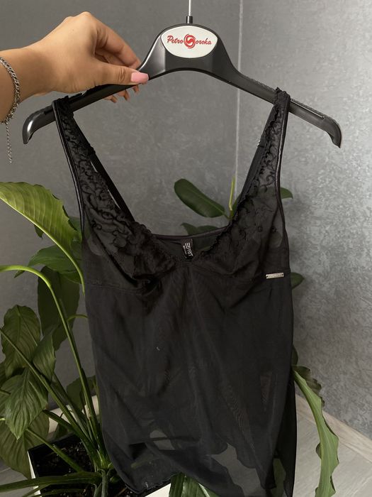 Пенюар сіточка кружевний