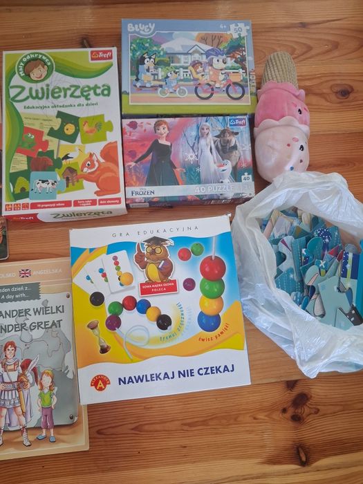 Puzle i książeczki