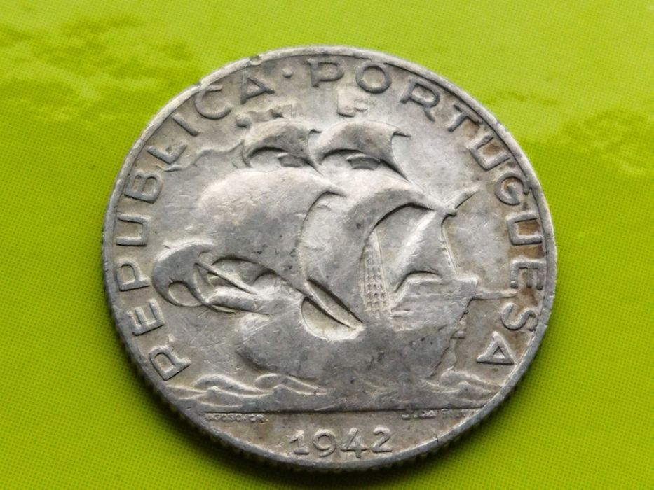 moeda 2,50 centavos 1942