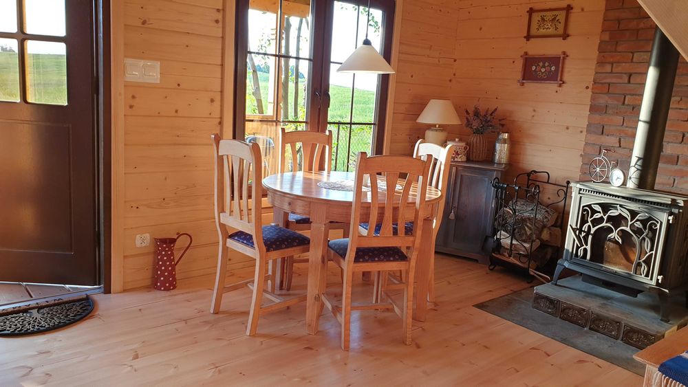 Mazury, sielski domek Zielony Zakątek Martiany, jezioro Wersminia
