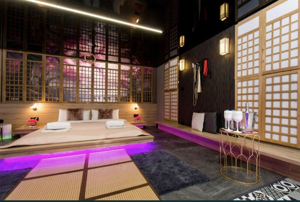 SYLWESTER Japoński Romantyczny Apartament z Jacuzzi  – Gdańsk Centrum