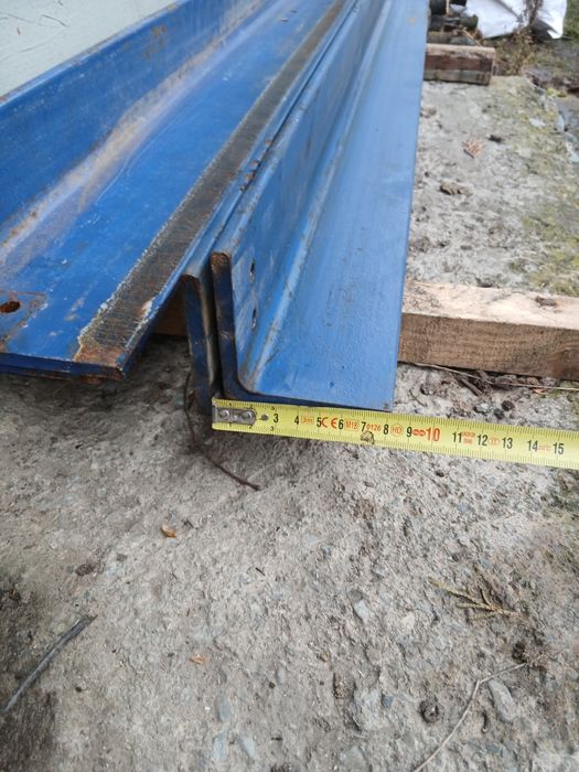 Кутник, уголок,метал 80×80×1600 та 80×120×1600