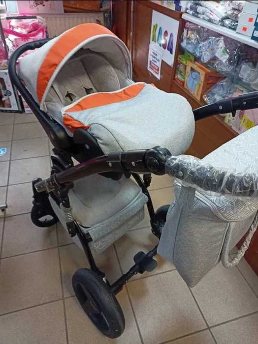 Wózek głęboko spacerowy 3w1 EVADO Wiejar