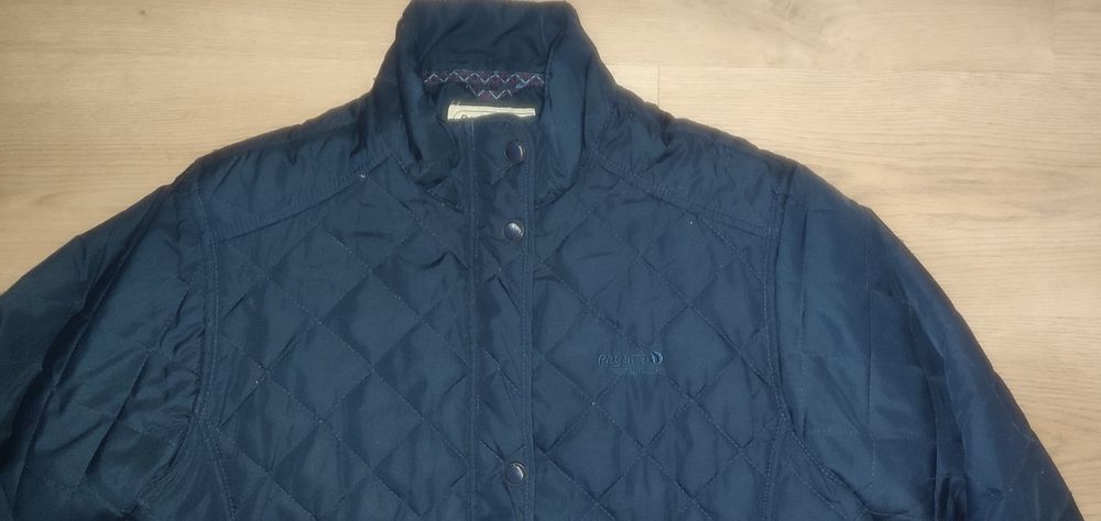 Kurtka Regatta r. 18 / 44 / XXL ocieplana pikowana granatowa