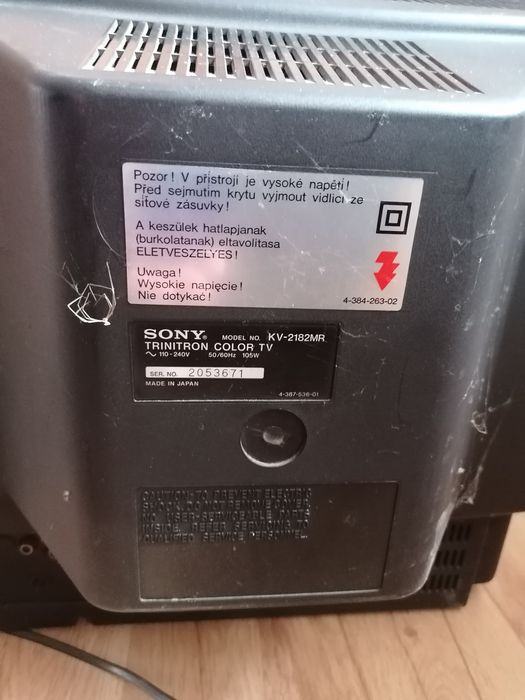 SONY Trinitron KV-2182MR