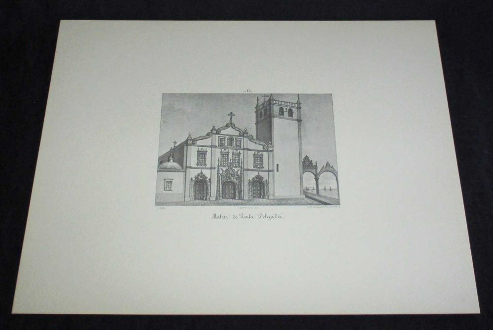 Livro Açores Gravuras Antigas Francisco Ernesto de Oliveira Martins