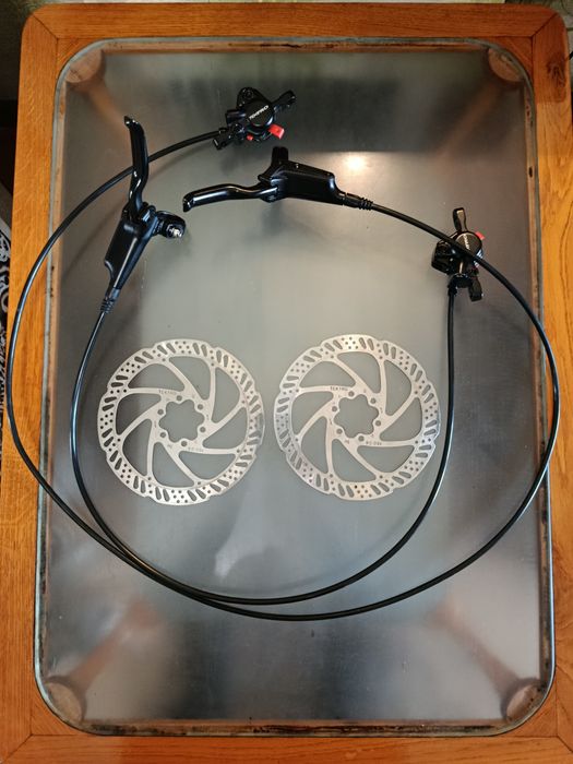 Комплект гальм гідравлічних HD-M275 "TEKTRO"с ротарами