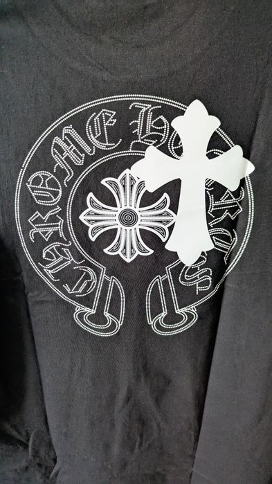 Футболка chrome hearts xl cros