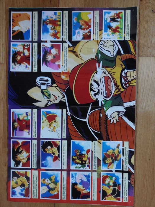 Caderneta de cromos "Dragon Ball Z" - completa