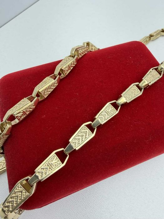 Złoty Łańcuch Diamentowany 78,07g P585 14K 62cm. Pełny Szuflada