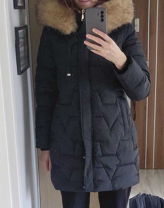 Sprzedam nową czarną kurtkę zimową rozmiar M, firma Libland