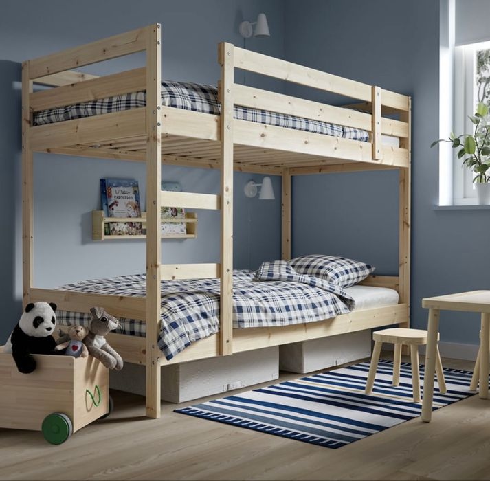 MYDAL IKEA Bunk Bed + SULTAN Mattresses (optional) – Excellent condition64285475542273120