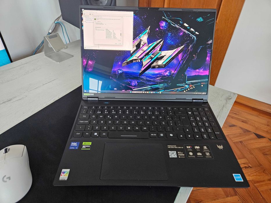 Acer Predator Helios NEO 16S AI - OLED/Ultra 9 275HX/RTX 5070/32GB/1TB c/3 anos de garantia