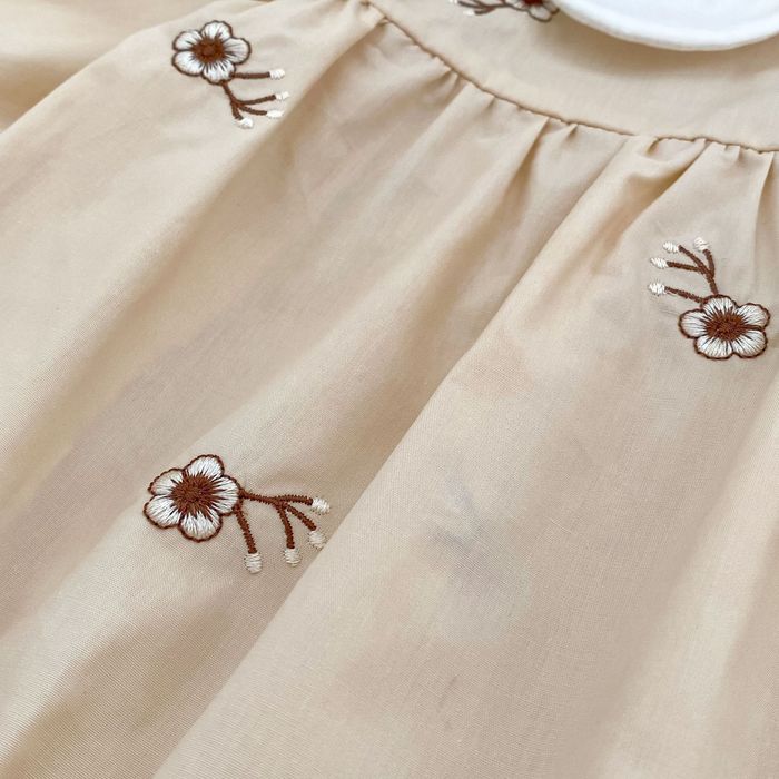 Сукня для дівчинки з комірцем, 3-4 роки