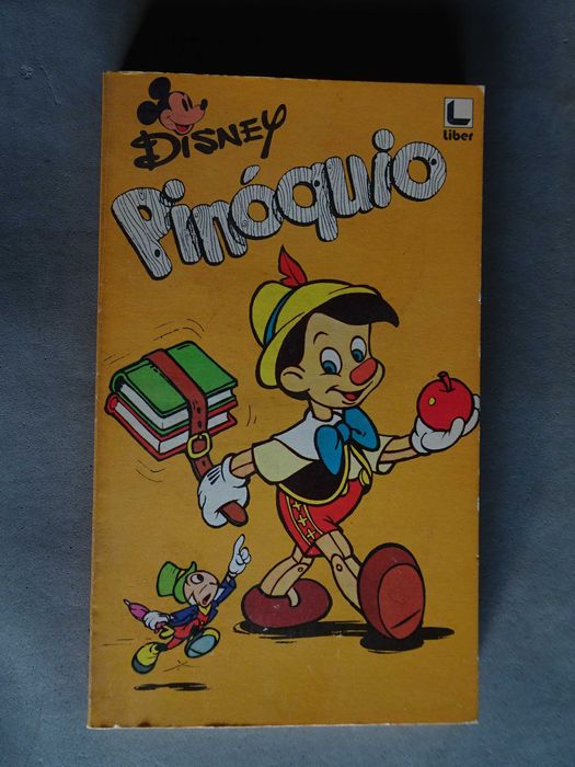 Livro Disney da Liber - Pinóquio