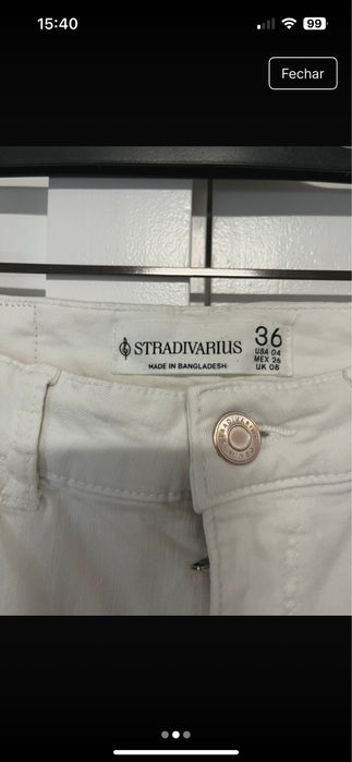 Calças, marca Stradivarius