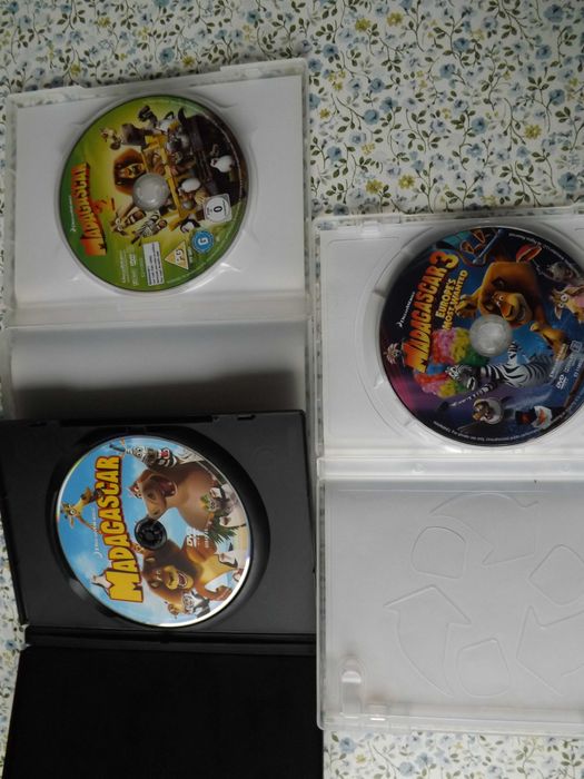 Madagaskar film bajki trylogia polski dubbing