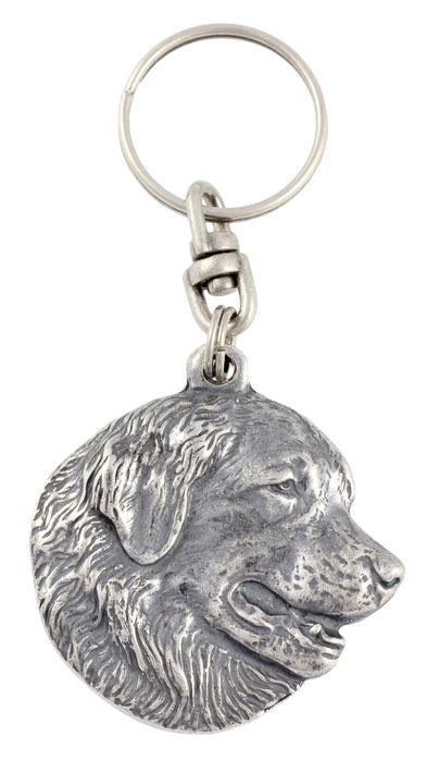 Leonberger brelok do kluczy posrebrzany Art-Dog