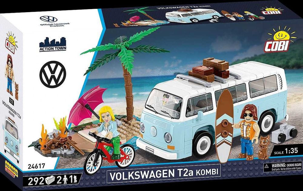 Klocki Cobi 24617 Action Town Volkswagen T2a kombi