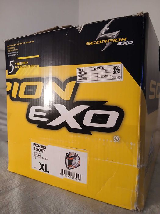 Capacete Scorpion Exo 390 Boost