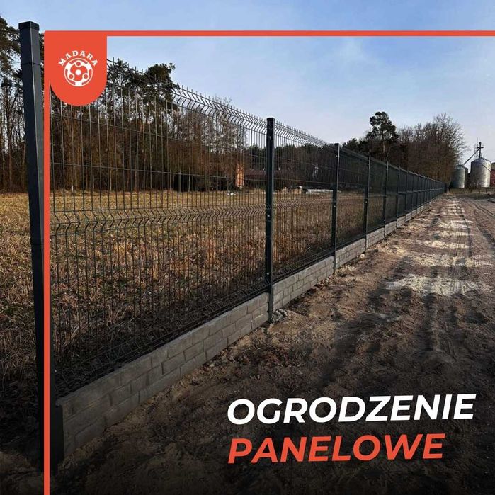 Płot panelowy, Panel Ogrodzeniowy, Ogrodzenie Montaż Sprzedaż