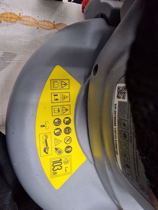 aspirador, soprador e triturador com fio