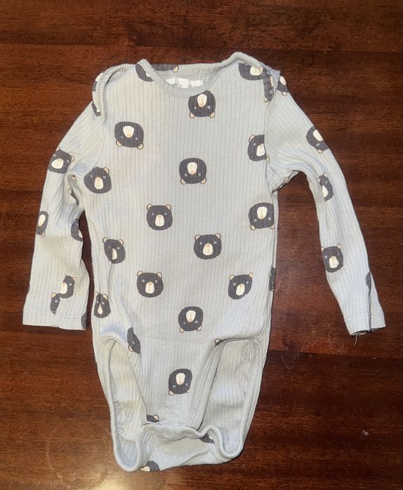 Боді з довгим рукавом, комплект 3 штуки