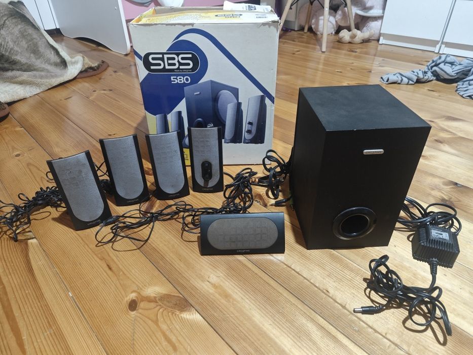 Głośniki Creative sbs580 sprawne