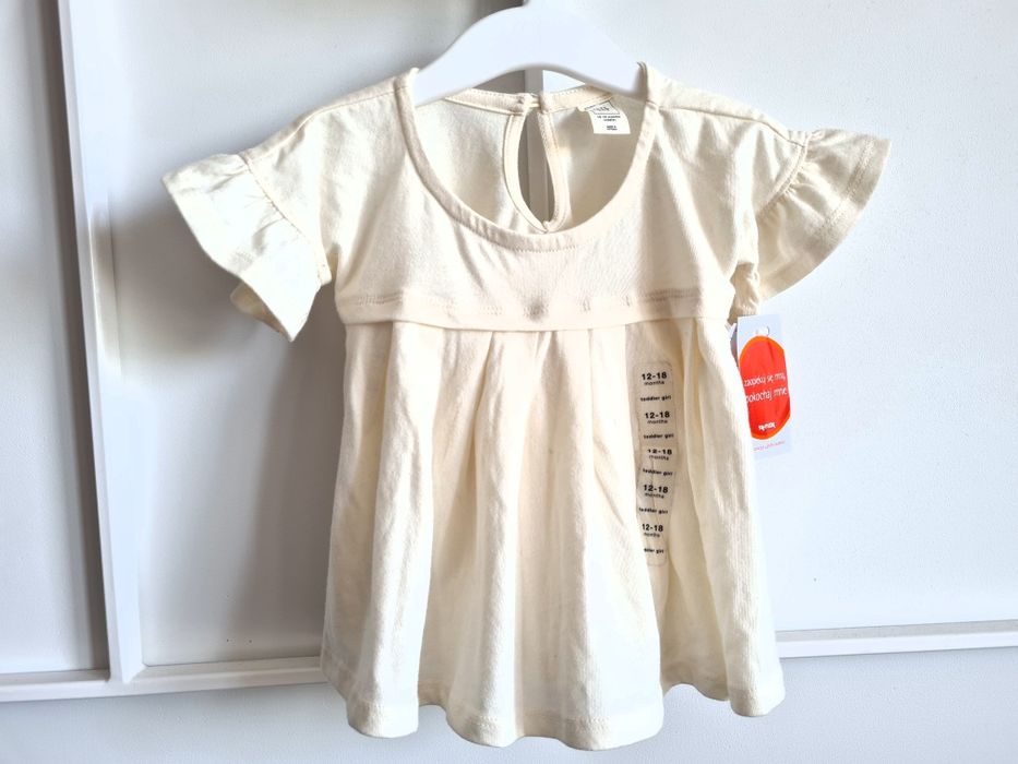 Bluzeczka tunika bluzka Gap 12-18msc nowa