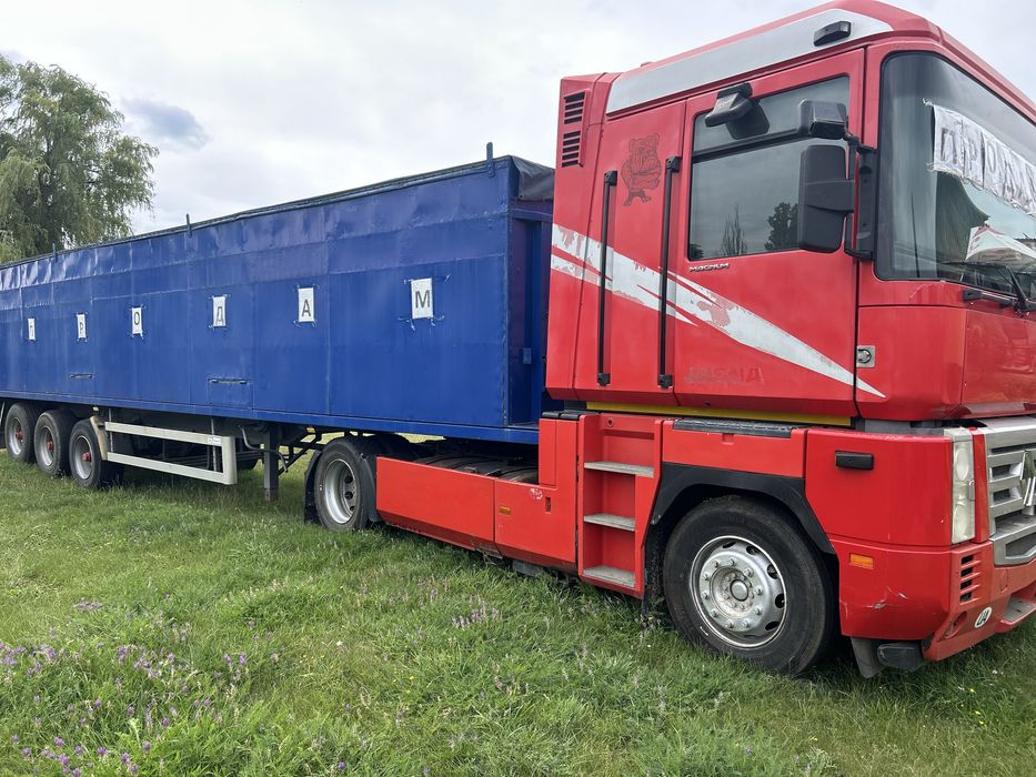 Renaul magnum та контейнеровоз