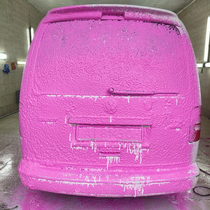 Розовая пена для автомойки 22кг (Концентрат). Нанопена. 1:4-1:8